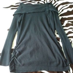 Off the Shoulder Long Sleeve Sweater